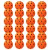Spunspon 24 Pack Pickleball Balls, 40 Holes Outdoor Pickleballs, High Elasticity & Durable Pickle Balls for All Style Pickleball Paddles(Orange) view 1