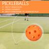 Spunspon 24 Pack Pickleball Balls, 40 Holes Outdoor Pickleballs, High Elasticity & Durable Pickle Balls for All Style Pickleball Paddles(Orange) view 3