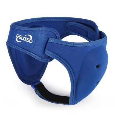 Gelozid Adjustable Wrestling Headgear for BJJ, MMA Grappling and Training, Ear Guard and Cauliflower Protection Helmet (Large, 20.7-24.6in, Blue)