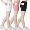 B&GCozy Girls 3 Pack Volleyball Shorts with Pocket X-Small view 1