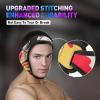 Gelozid Adjustable Wrestling Headgear for BJJ, Sparring, MMA Grappling and Training, Wrestling Ear Guard and Cauliflower Protection Helmet(Large, 20.7-24.6in,Black and Red) view 4