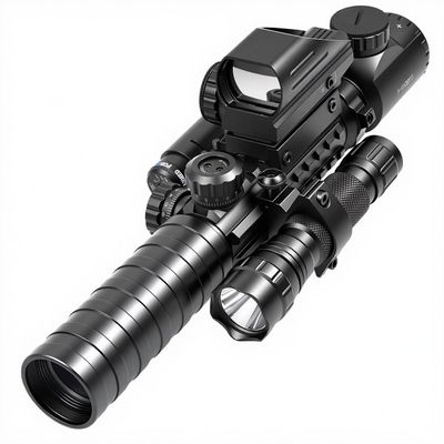 WIPBOTEN Riflescope 3-9x32 Hunting Optics with Red Laser 11 / 20mm Rail Optic