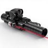 WIPBOTEN Riflescope 3-9x32 Hunting Optics with Red Laser 11 / 20mm Rail Optic view 2