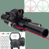 WIPBOTEN Riflescope 3-9x32 Hunting Optics with Red Laser 11 / 20mm Rail Optic view 4