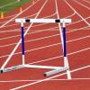 EliteBloom Track and Field Hurdles for Adult Athletes, Adjustable Height 30-42In Agility Hurdles, Outdoor Workout Training Pole Set, Professional Hurdle view 1