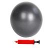 BAIMAN Mini Pilates Exercise Yoga Ball, 6 Inch Small Inflatable Exercise Yoga Ball,Core Training and Physical Therapy Equipment, with Pump(Grey) view 1