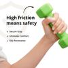 Portzon 10 Colors Options Compatible with Set of 2 Neoprene Dumbbell,1-23 LB, Anti-Slip, Anti-roll, Hex Shape view 3