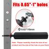 YYEDHEE Single Leg Squat Roller, Adjustable Split Squat Foam Hook Leg Leg Extension and Curl Machine Square Tubes Rack (530x26mm) view 4