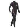 SCUBAPRO Definition Steamer Scuba Diving Wetsuit, 3mm Women Back Zip Neoprene, M Tall, Black/Pink view 1