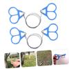 Anneome Cable Survival Wire Saws 2pcs Portable Emergency Survival Saws for Hunter Fisherman Camper view 2