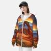 Dwrepo UPF50+ Arches National Park Sun Protection Hoodie Jacket Quick Dry Long Sleeve Sun Shirt For Men Women view 4