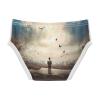 ALAZA Butterfly City Cloud Boys' Briefs Soft Underwear Available in Sizes 8y Multicolor view 2