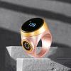 Makamsui Smart Ring Counter Electronic Hand Tally Counter Count Clicker, Waterproof Digital Display Finger Counter Rechargeable for Islamic Muslims, Golf, Goods Counting, Knitting Rose Gold view 4