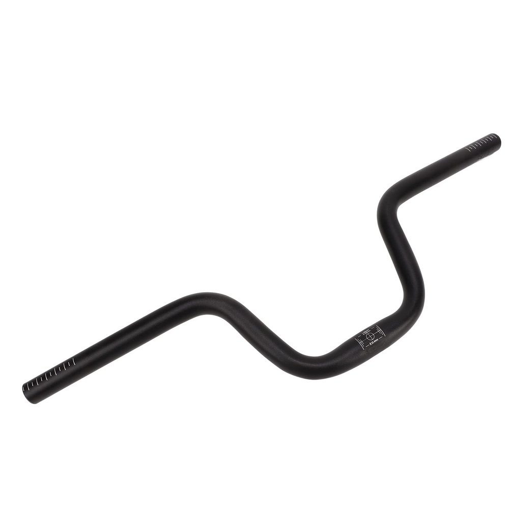 Tbest Handlebar, Lenker,Road Handlebars,Mountain Handlebar 25.4mm Diameter 580mm Extra Long Handlebar Aluminum Alloy Folding Road(120mm/4.7in Height)