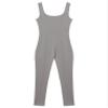 Freebily Mens Square Neck Sleeveless Full-Body Unitard Athletic Dance Party Club Costume Jumpsuits Dark Gray X-Large view 3