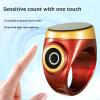 Makamsui Smart Ring Counter Electronic Hand Tally Counter Count Clicker, Waterproof Digital Display Finger Counter Rechargeable for Islamic Muslims, Golf, Goods Counting, Knitting Wine Red view 4