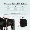 DayoVortex Black Horse Belly Guard Cover for Protecting Abdomen from Spurs and Injured Skin Comfortable Belly Band Breathable Horse Spurs Band Full Size (M) Width:30CM view 3