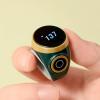 Makamsui Smart Ring Counter Electronic Hand Tally Counter Count Clicker, Waterproof Digital Display Finger Counter Rechargeable for Islamic Muslims, Golf, Goods Counting, Knitting Green view 4