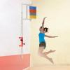 EliteBloom Wall Mounted Vertical Jump Trainer for Basketball, Kids Adult Youth Vertical Jump Measurement Tool Stick Pole, Vertical Jump Tester Metal view 1