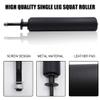 YYEDHEE Single Leg Squat Roller, Squat Rack Leg Press Attachment Leg Extension Fits 0.65" to 1" Hole for Power Rack Attachment Home Gym Split Squat Accessories (53x2.6cm) view 3