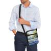AZULCUSTO Landscape Messenger Bag for Women Men Small Bags Purse Casual Shoulder Bag Cell Phone Purse Wallet Crossbody Mini Messenger Bag for Cell Phone Travel Outdoor Hiking view 2
