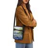 AZULCUSTO Landscape Messenger Bag for Women Men Small Bags Purse Casual Shoulder Bag Cell Phone Purse Wallet Crossbody Mini Messenger Bag for Cell Phone Travel Outdoor Hiking view 4