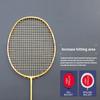 Super Light 8U 65G Badminton Rackets Strung Professional Full Carbon Fiber Racquet Bags Max Tension 30LBS Padel for Adult view 2