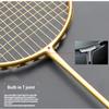 Super Light 8U 65G Badminton Rackets Strung Professional Full Carbon Fiber Racquet Bags Max Tension 30LBS Padel for Adult view 4