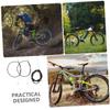 Yardwe Mountain Bike Brake Cables Durable and Brake Lines for Front and Rear Lightweight Replacement Wires Kit for Bicycle Repair view 2
