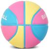AXGUIQ Kids Basketball, Size 3 Small Basketball 22" for Kids, Thickened Rubber for Soft Touch & Enhanced Durability, Featuring Classic Logo (Deflated) view 3