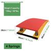 EliteBloom Toddlers Springboard Elastic Board - 4 Springs, Gymnastics Equipment Takeoff Board for Improving Vaulting Skills/Somersault, Load 287Lbs / 130Kg (Red) view 2