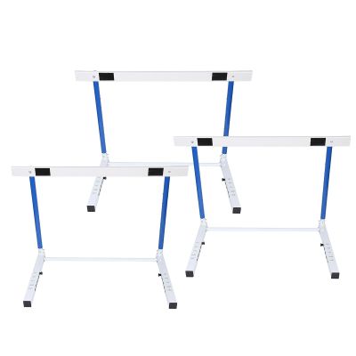 EliteBloom Height Adjustable Track & Field Hurdles, Sport Speed Hurdles Training Equipment for All Ages, Obstacle Courses and Drills Jumping Bar (3Pcs 76)