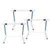 EliteBloom Height Adjustable Track & Field Hurdles, Sport Speed Hurdles Training Equipment for All Ages, Obstacle Courses and Drills Jumping Bar (3Pcs 76)