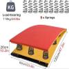 EliteBloom 60 * 120Cm Adult Sport Equipment for Gymnasts/Ing/Exercise, Portable Curved Spring Board with 9 Springs Equipment,Ideal for School Or Home Use view 2