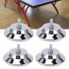 NDNCZDHC 4 PCS 5inch Billiard Pool Table Leg Levelers Universal Adjustable Leg Levelers for Football and Ping Pong Table Metal Game Table Leg Levelers view 3