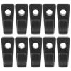 SUPVOX Sturdy Kayak Rudder Peak Buckle Kit 10pcs Outdoor Canoe Hooks for Lashing Gear