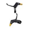 Aosekaa Kids Brake Lever, Children Brake Levers, Universal Cycling Handbrake Aluminum Alloy Kids Bike Brake Lever Set, Black Gold view 2
