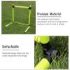 EliteBloom Hurdles Training Plastic Pipes, Lightweight Hurdles for Track and Field, Portable Agility Hurdles Equipment, Soccer Practice Pole Set for Kids (3Pcs) view 3