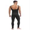 Freebily Mens Square Neck Sleeveless Full-Body Unitard Athletic Dance Party Club Costume Jumpsuits Black X-Large view 2