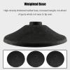 EliteBloom Weighted Rubber Base Agility Poles, Outdoor Detachable Slalom Sport Equipment with Optional Rubber Base, for Sports Exercise, Skills Training (with 2Kg Base 1.5M/59.1In Pole) view 3