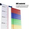 1.3-3.6m Vertical Jump Tester Adult Child, Gym School Vertical Jump Trainer for Basketball Volleyball, Floor Standing High Jump Test Pole with Wheels view 3