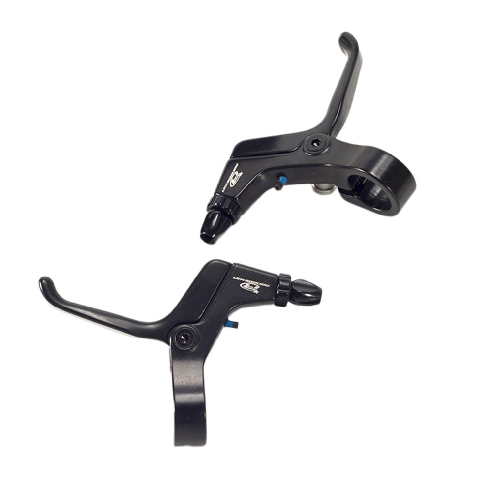 Aosekaa Kids Brake Lever, Children Brake Levers, Universal Cycling Handbrake Aluminum Alloy Kids Bike Brake Lever Set, All Black