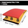 EliteBloom Spring Springboard Vault Heavy Vault Springboard Curved Spring Board Junior Spring Boards Sports Training Equipment Suitable for Use in Schools and Sports Clubs (Red C) view 2