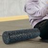 SM SunniMix Foam Roller Massage Column Pliable Lightweight Pilates Foam Roller Men Women for Fitness Home Gym Travel Runners Worker, 15cmx60cm Blue view 3