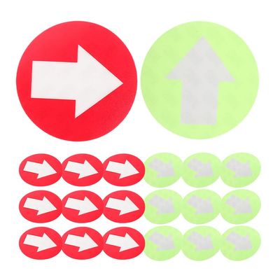 SUPVOX Trail Markers for Hunting 20 Reflective Trail Markers Outdoor Hiking Sticker Design