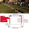 YXXSDP Training Hurdle Adjustable Height, Professional Fitness & Speed Training Equipment/Agility Ladder, for Jumping, Racing, Obstacle Courses, PE Classes,Soccer,Track & Field view 2
