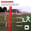 YXXSDP Training Hurdle Adjustable Height, Professional Fitness & Speed Training Equipment/Agility Ladder, for Jumping, Racing, Obstacle Courses, PE Classes,Soccer,Track & Field view 4