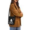 AZULCUSTO Ghost Small Messenger Bag for Men Women Mini Crossbody Bag with Adjustable Straps Cute Crossbody Bags Mini Messenger Bag for Cell Phone Travel Outdoor Hiking view 4