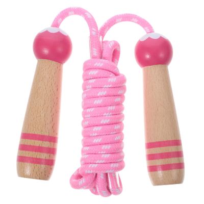 Mipcase Cotton Jump Rope Boys and Girls 2.6m Length Exercise Jumping Rope for Boys and Girls Adjustable Fitness Workout