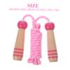 Mipcase Cotton Jump Rope Boys and Girls 2.6m Length Exercise Jumping Rope for Boys and Girls Adjustable Fitness Workout view 4